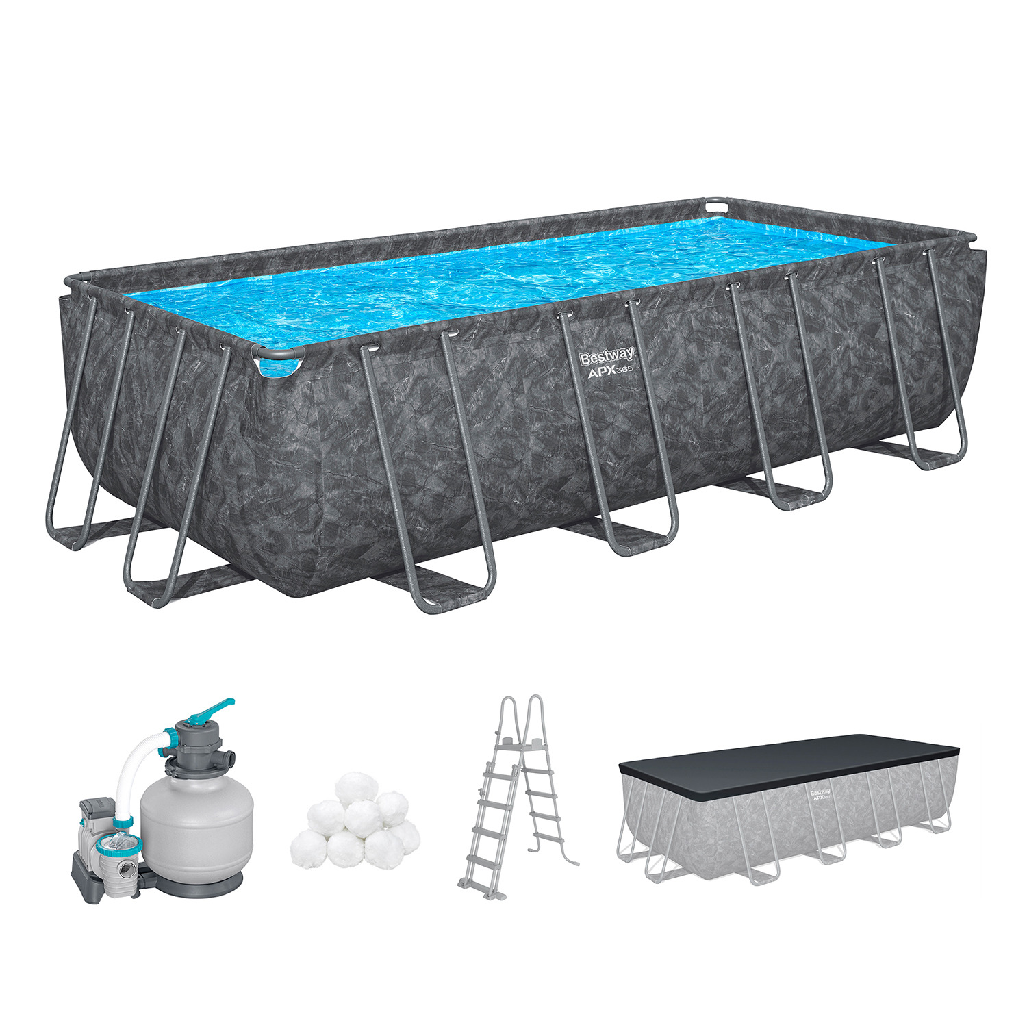 Бассейн каркасный 549х274х132см, Bestway 561KA