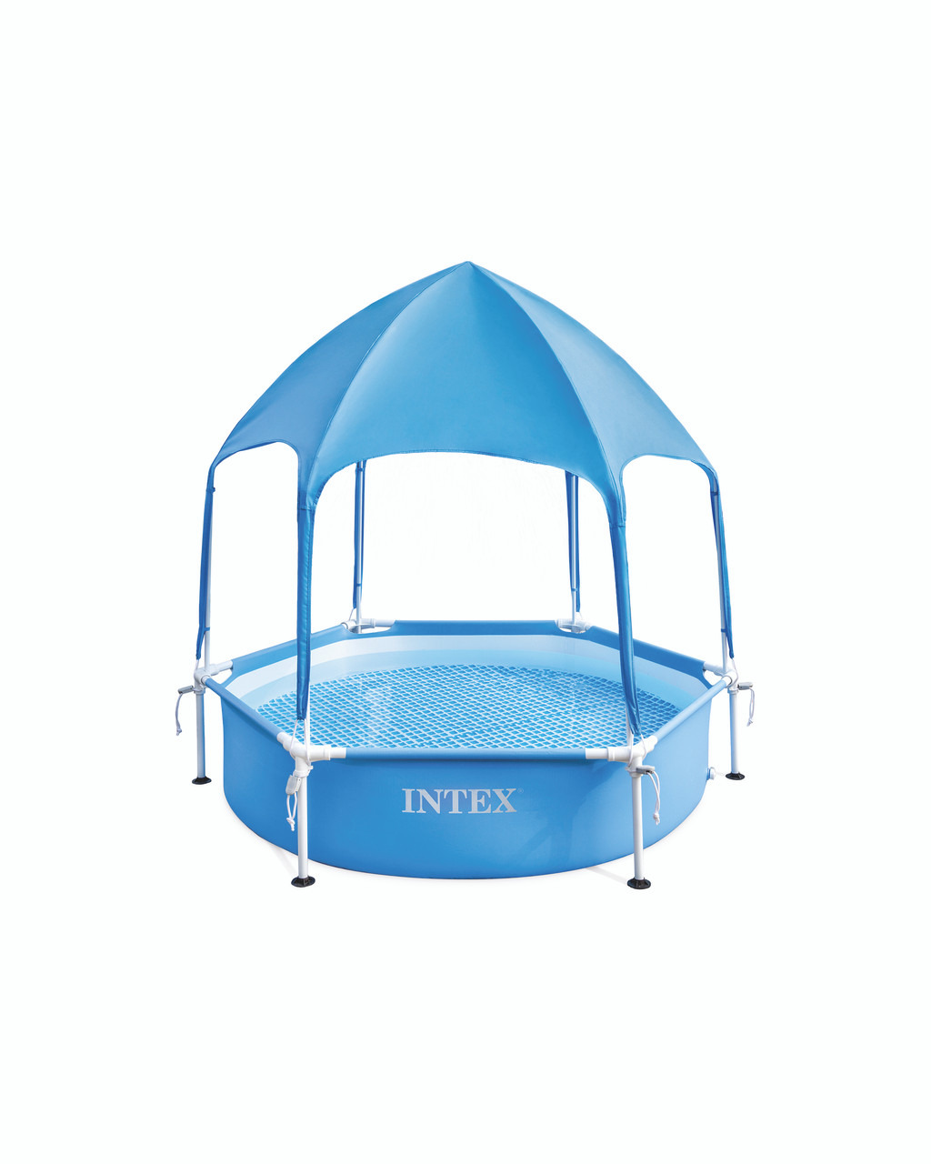 Бассейн каркасный 183х38см с навесом Intex 28209