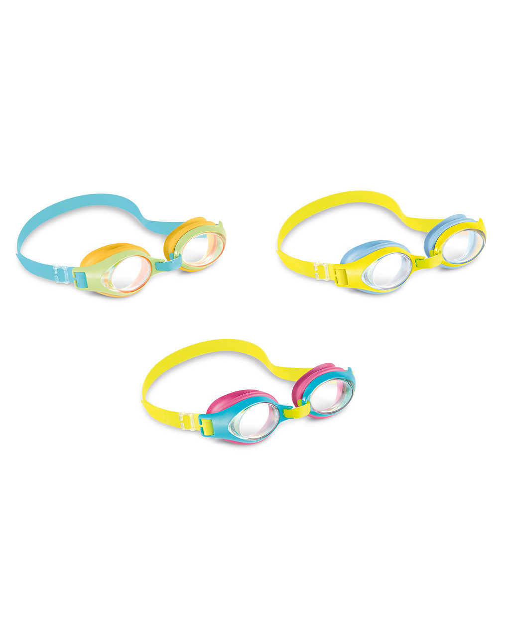 Очки для плавания Junior Goggles, 3 цвета, Intex 55611