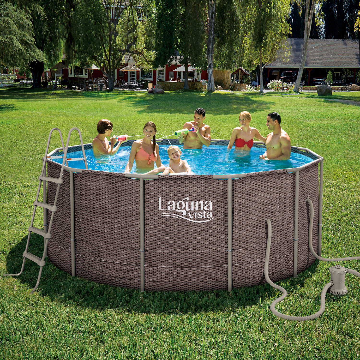 Бассейн каркасный 366х132см Laguna Vista Р20-1252-Р