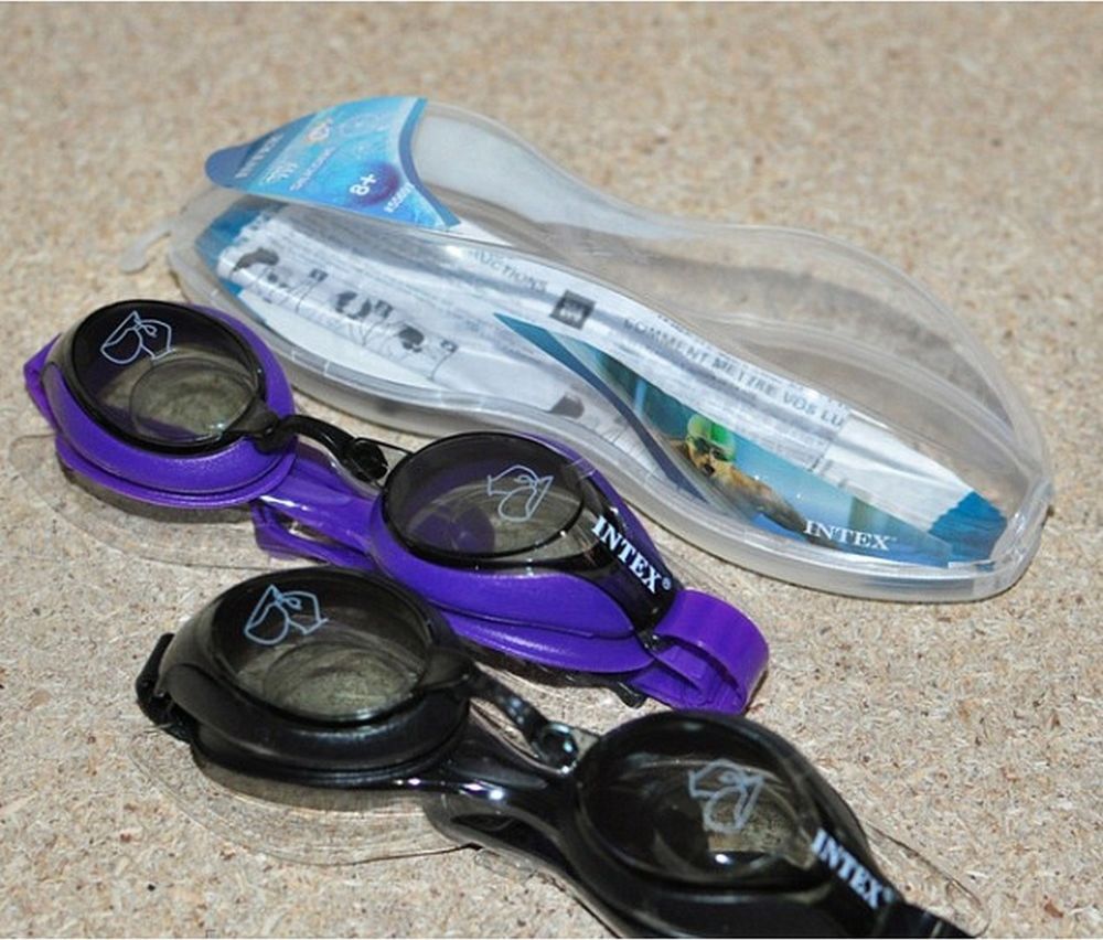 Очки для плавания Pro Racing Goggles, 3 цвета, Intex 55691