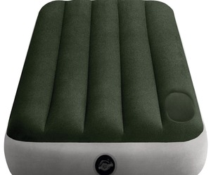 Матрас надувной односпальный со встроенным ножным насосом 76х191х25см Intex 64760