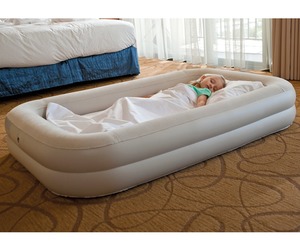Матрас детский надувной односпальный с ручным насосом 107х168х25см Intex 66810